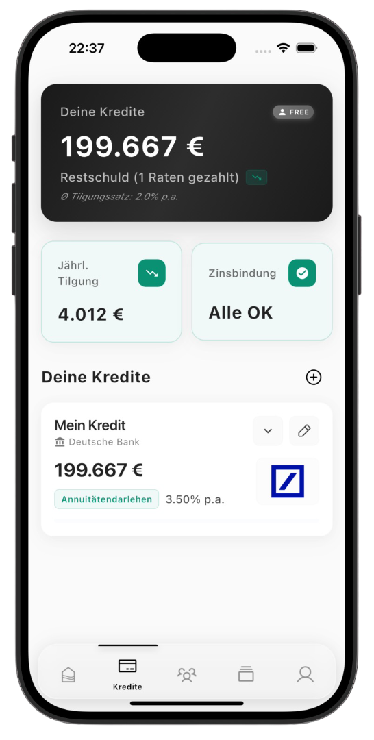 ImmoFluss Mieterverwaltung - Mieter und Mietverträge digital organisieren